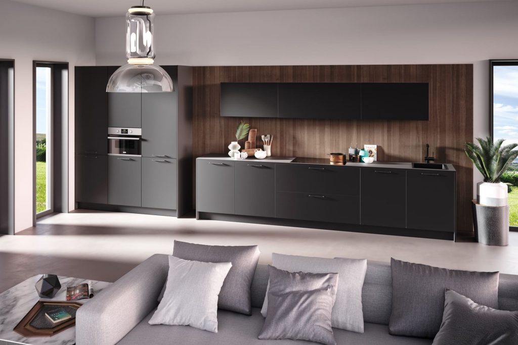 Rotpunkt Black Matt Kitchen | Net Kitchens, Walthamstow