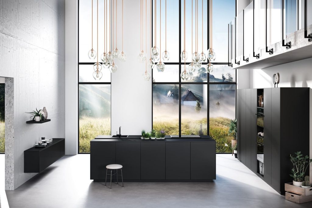 Rotpunkt Dark Matt Kitchen | Net Kitchens, Walthamstow