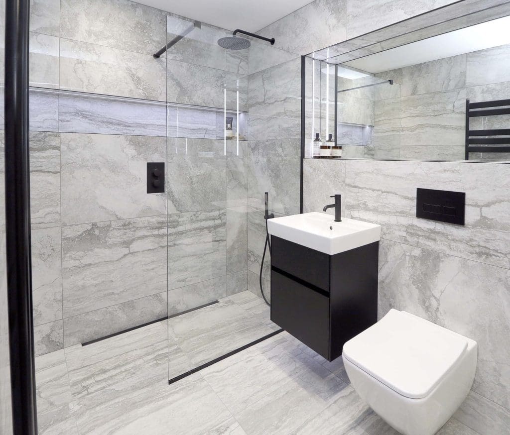 walk-in showers in Bath