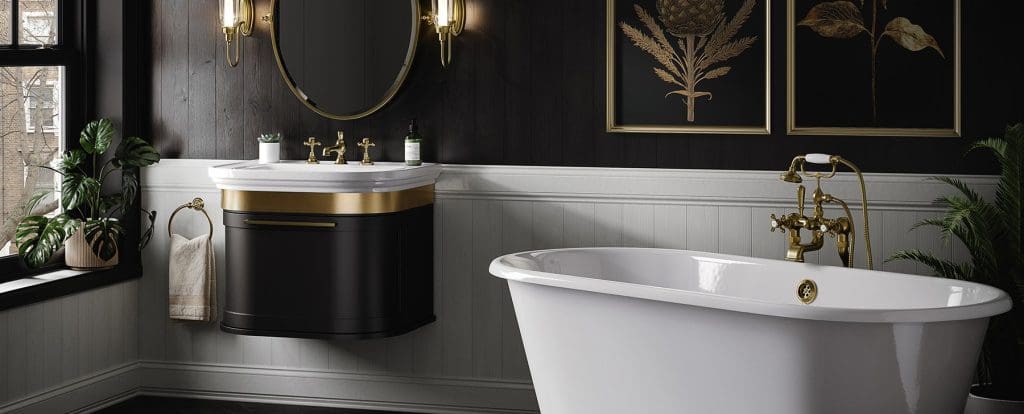 Carlyon Bay Inbrushedbrass Cropped | Total Bathrooms, Bath