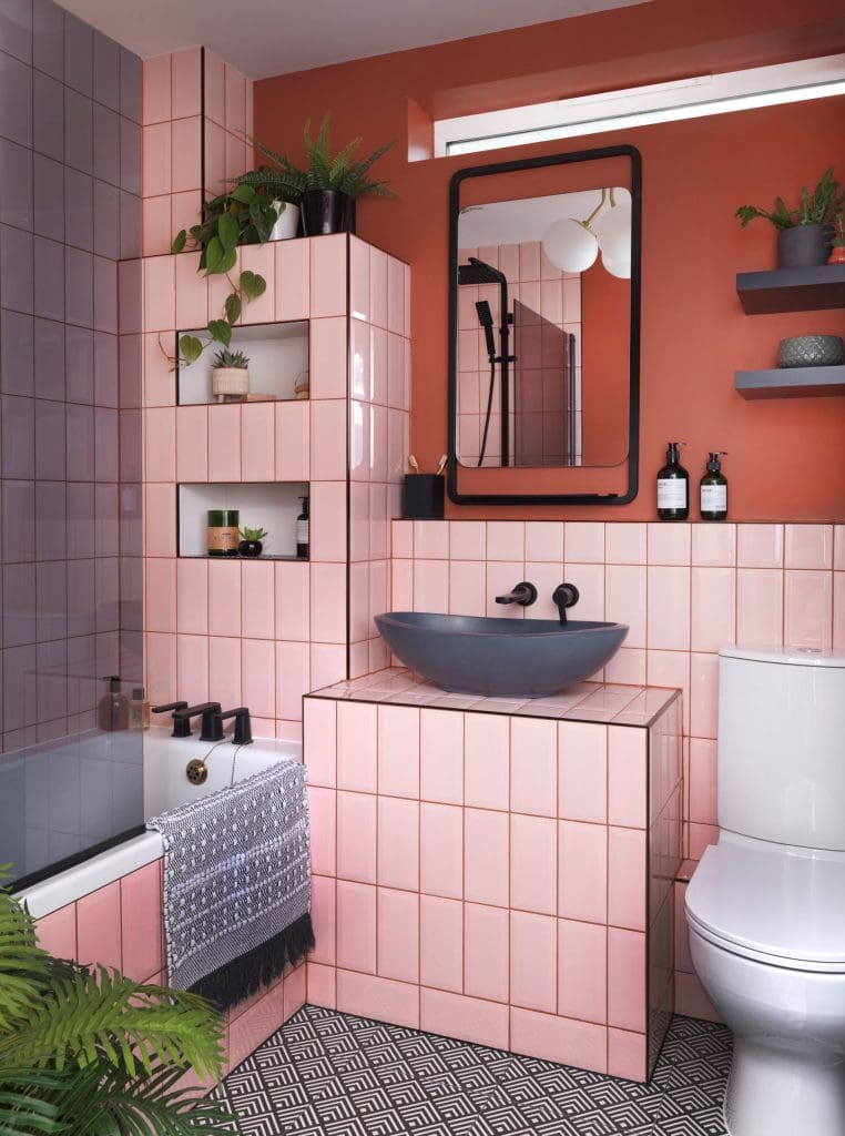 colourful bathroom design Bath