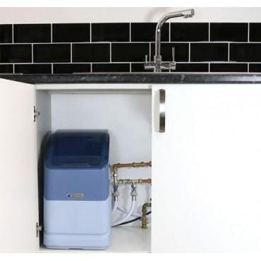 Water Softer In Cupboard | Total Bathrooms, Bath