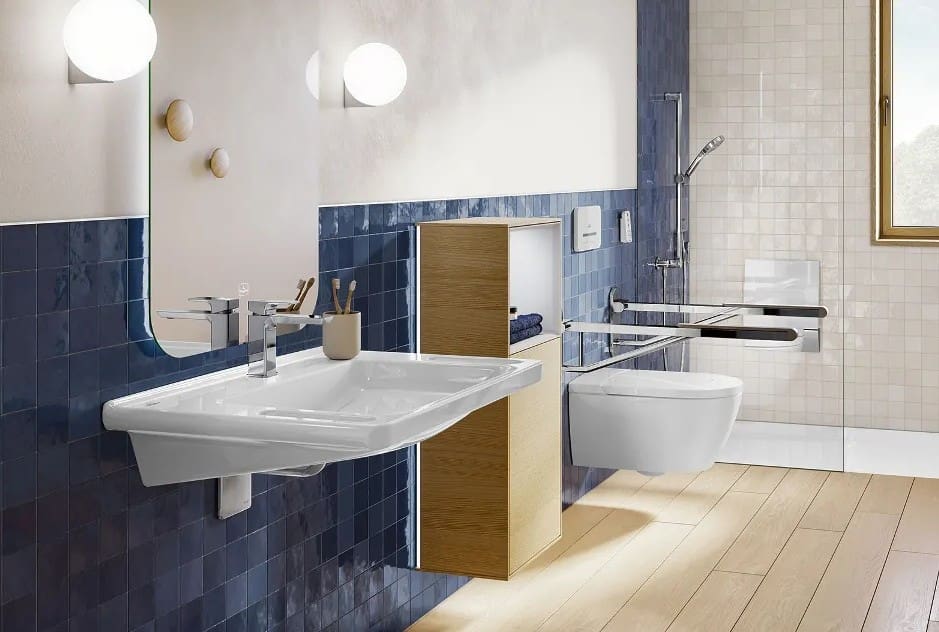 Vicare Bathroom With Accessible Shower Tray | Total Bathrooms, Bath