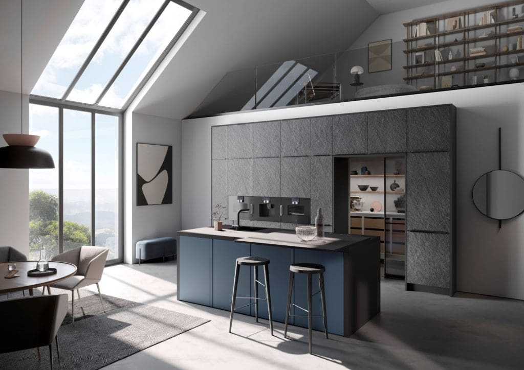 Stone Veneer Av7030 Black Star Av6000 Ncs S 5010 B50G M.1 1 | Culina Kitchens, Wimbledon