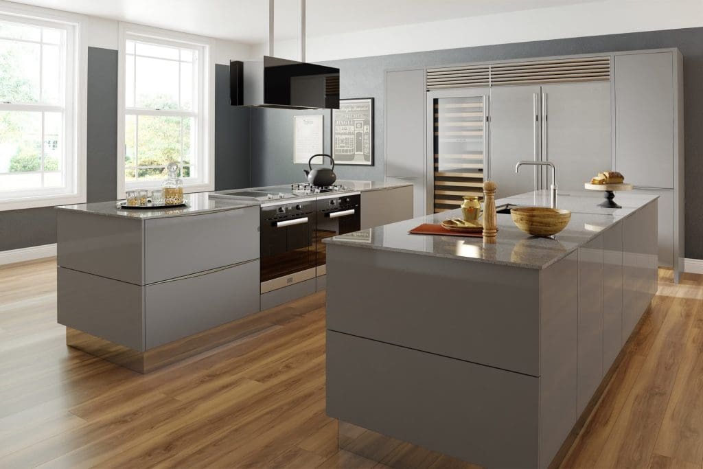 Metrica Gloss Grey | Culina, Merton Park