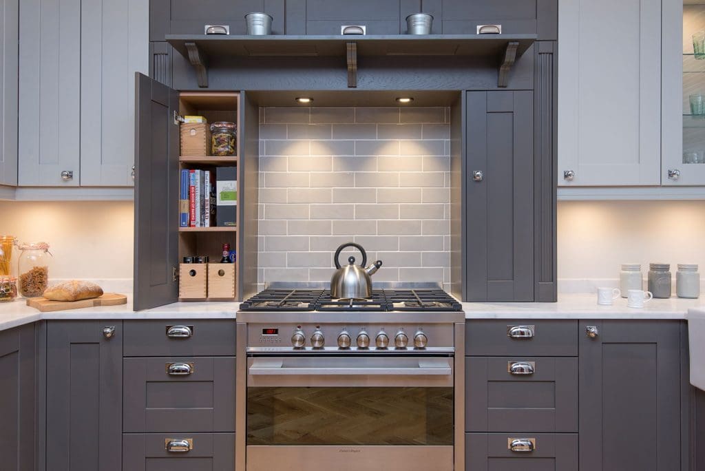 Metro Tile Splashback | Culina Kitchens, Wimbledon