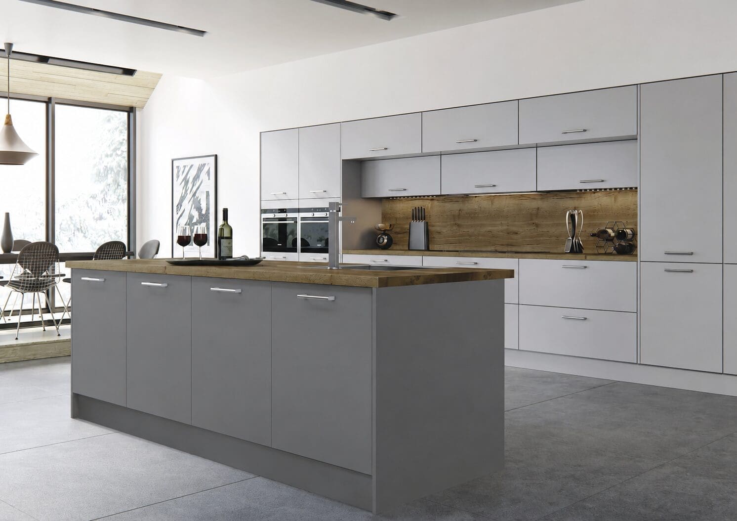 Lochanna Grey Handled | Eden Kitchens and Bathrooms, Northamptonshire