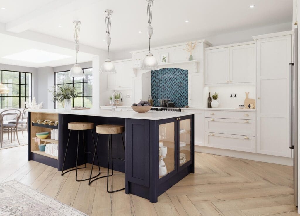 Ainsdale Chalk Indigo | Eden Kitchens and Bathrooms, Northamptonshire