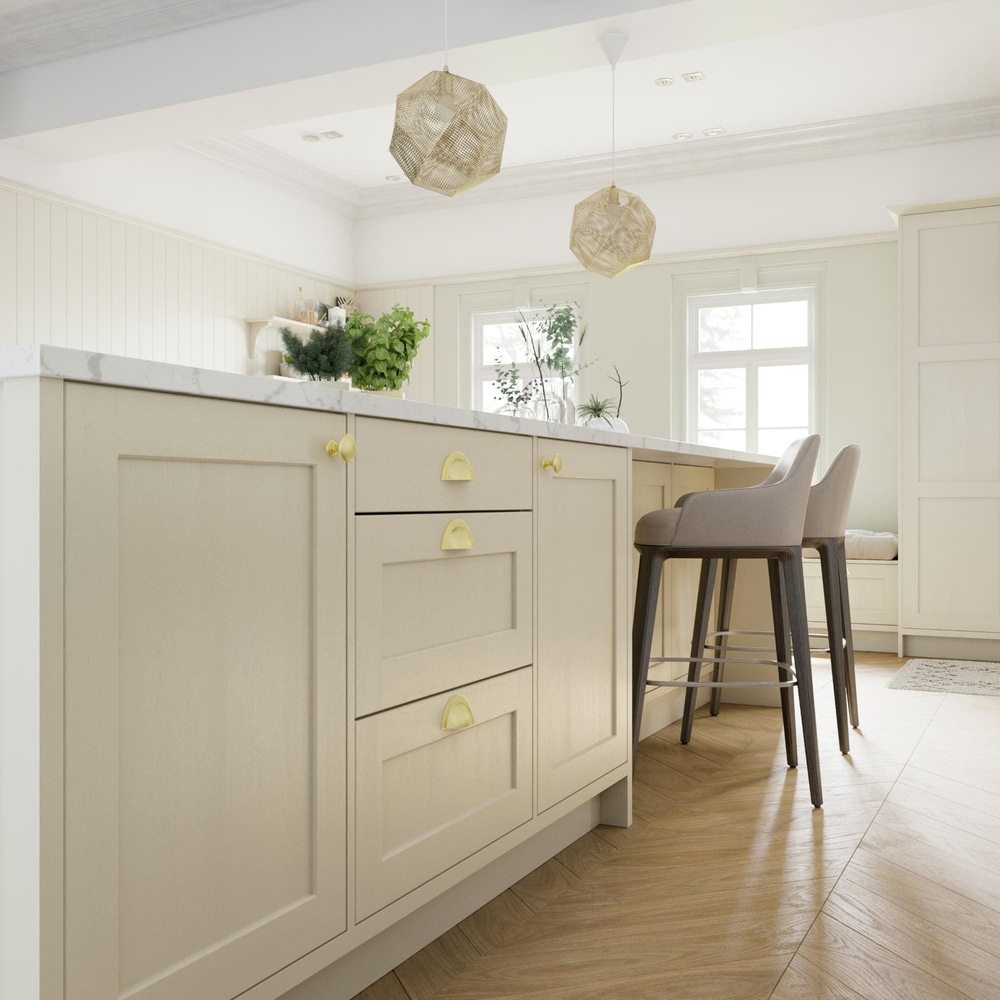 Elswick Stone Island Cameo | Eden Kitchens and Bathrooms, Northamptonshire