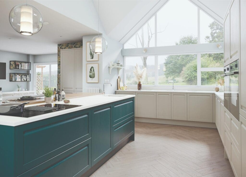 Faversham Cashmere Atlantic | Eden Kitchens and Bathrooms, Northamptonshire