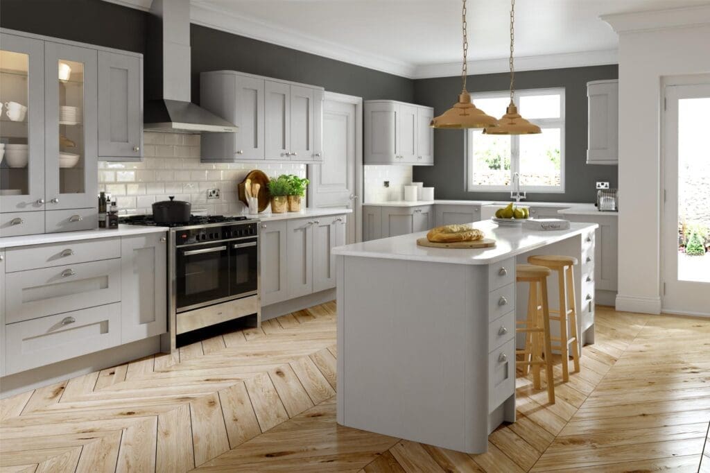 Grained Dove Grey | Eden Kitchens and Bathrooms, Northamptonshire