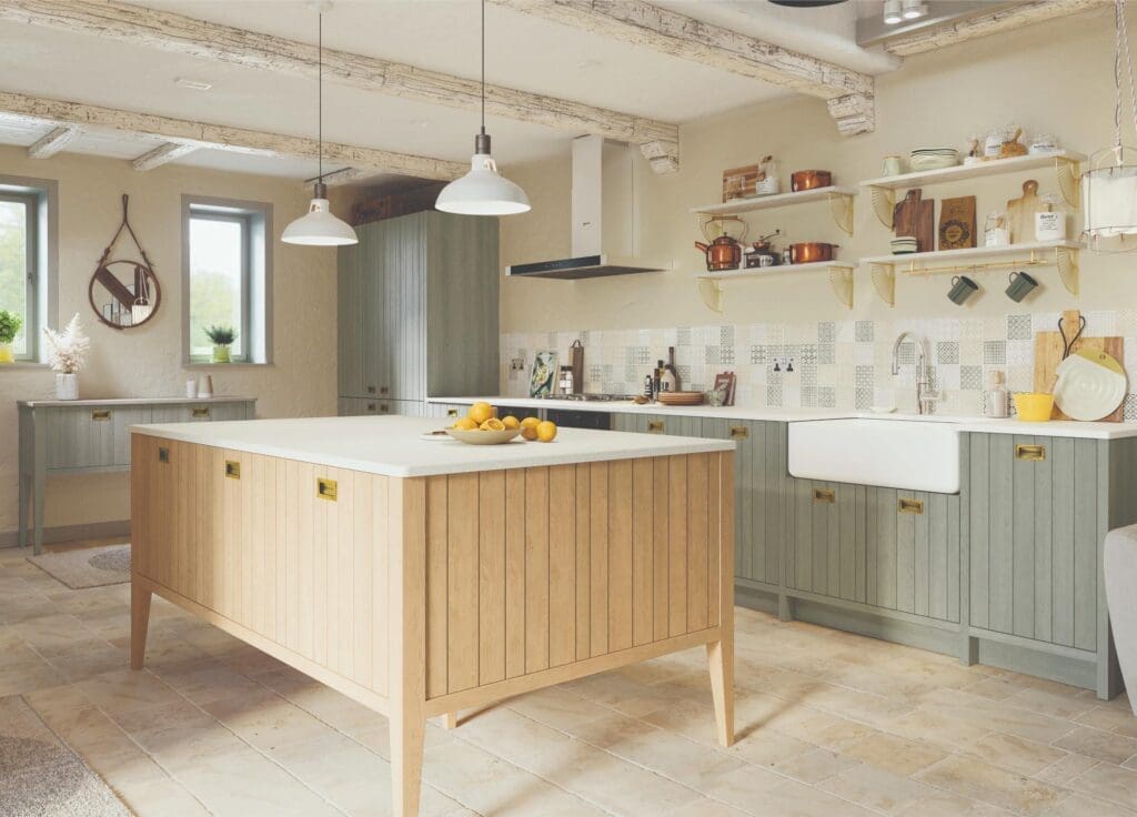 Tavole Snow Cloud Fresh Ginger | Eden Kitchens and Bathrooms, Northamptonshire