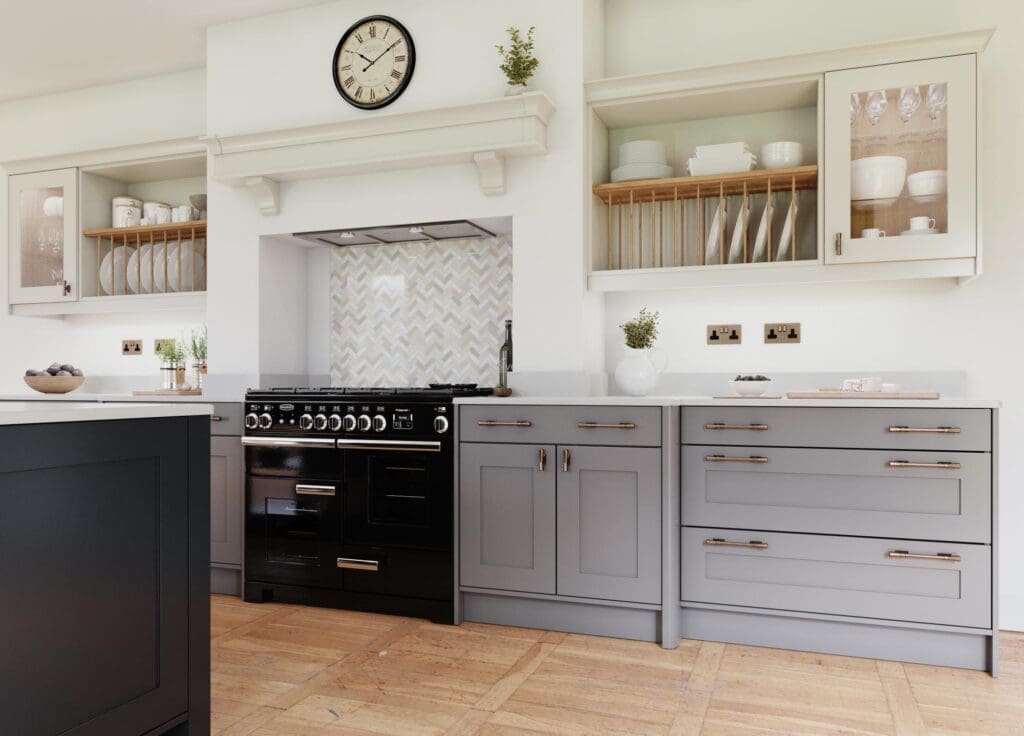 Washington Porcelain Dust Grey Graphite | Eden Kitchens and Bathrooms, Northamptonshire