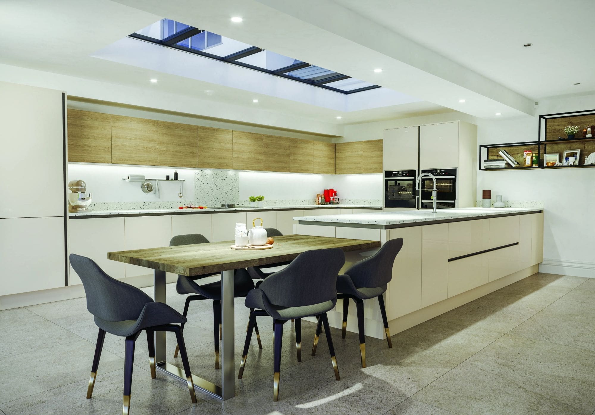 Lochanna Handleless Kitchen | Eden Kitchens and Bathrooms, Northamptonshire