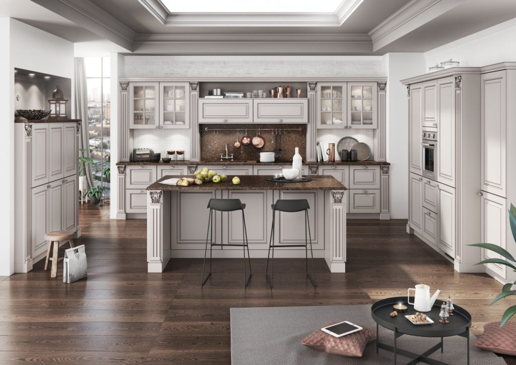 Bauformat Grey Shaker Kitchen With Island | Torben Schmid Kitchens, Truro
