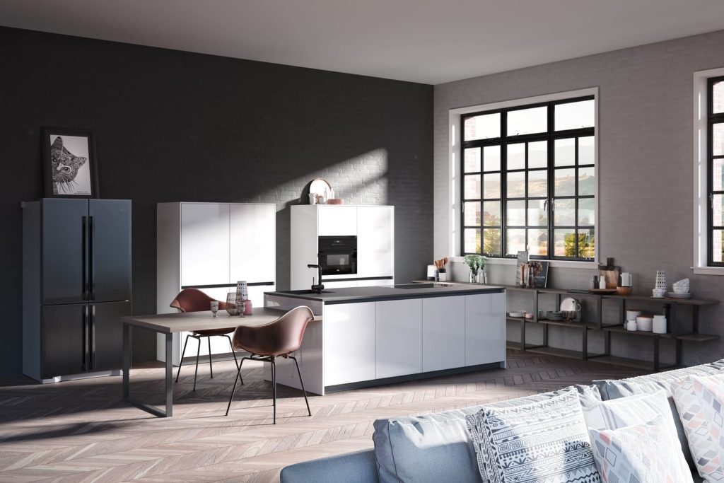 Rotpunkt White Gloss Kitchen | Eat Soak Sleep, Rugby