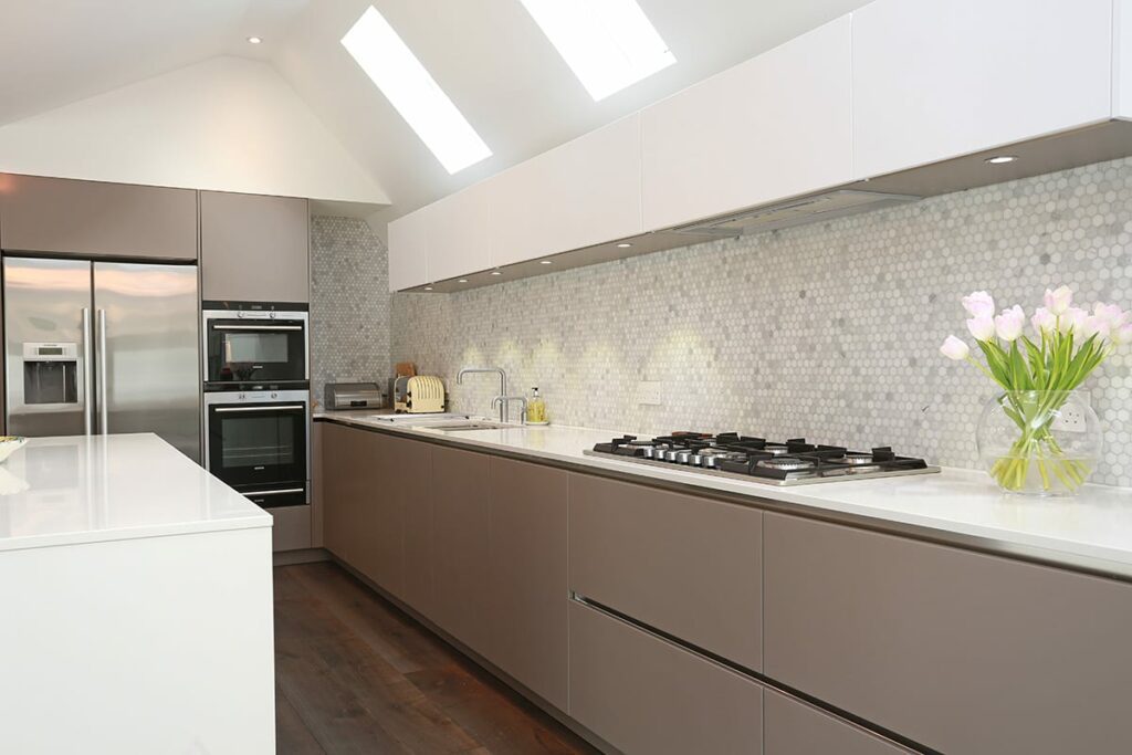 Mosaic Tiled Splashback | Kutchenhaus, Sevenoaks