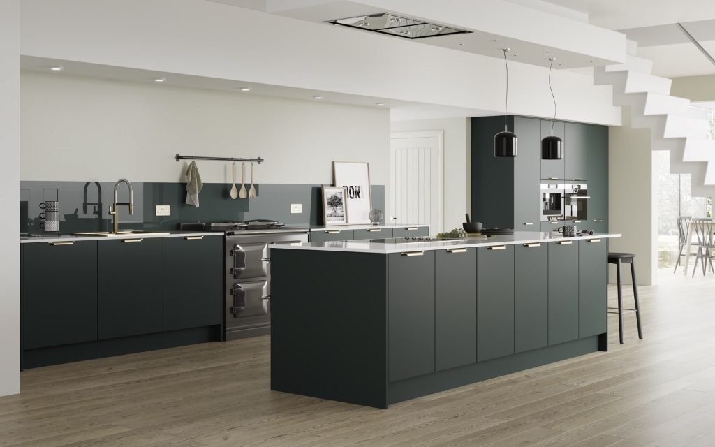 Symphony Dark Matt Kitchen | Jigzaw Interiors, Stockwell