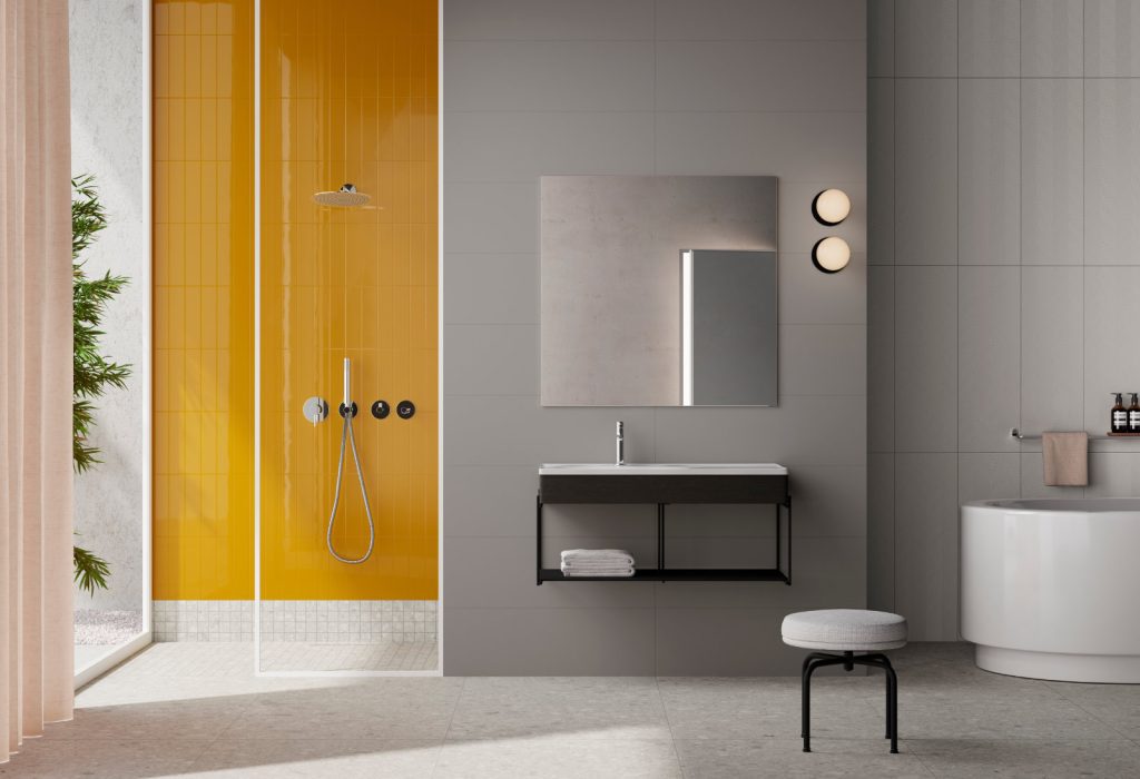 Vitra Vibrant Walk In Shower | Jigzaw Interiors, Stockwell