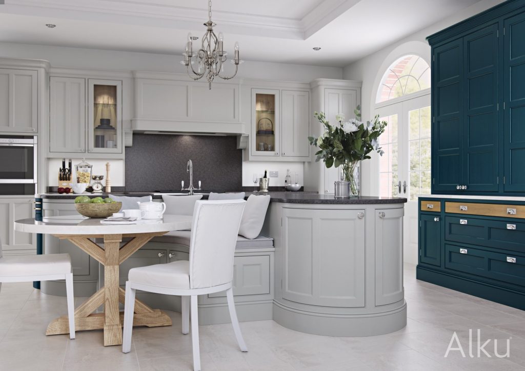 Alku In Frame Kitchen With Island | Rowe Fitted Interiors, Hoylake