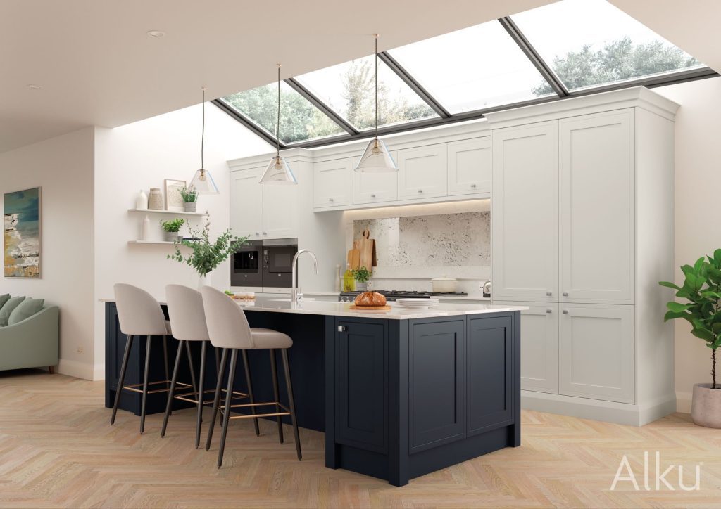 Alku Modern Shaker Kitchen 2 | Rowe Fitted Interiors, Hoylake