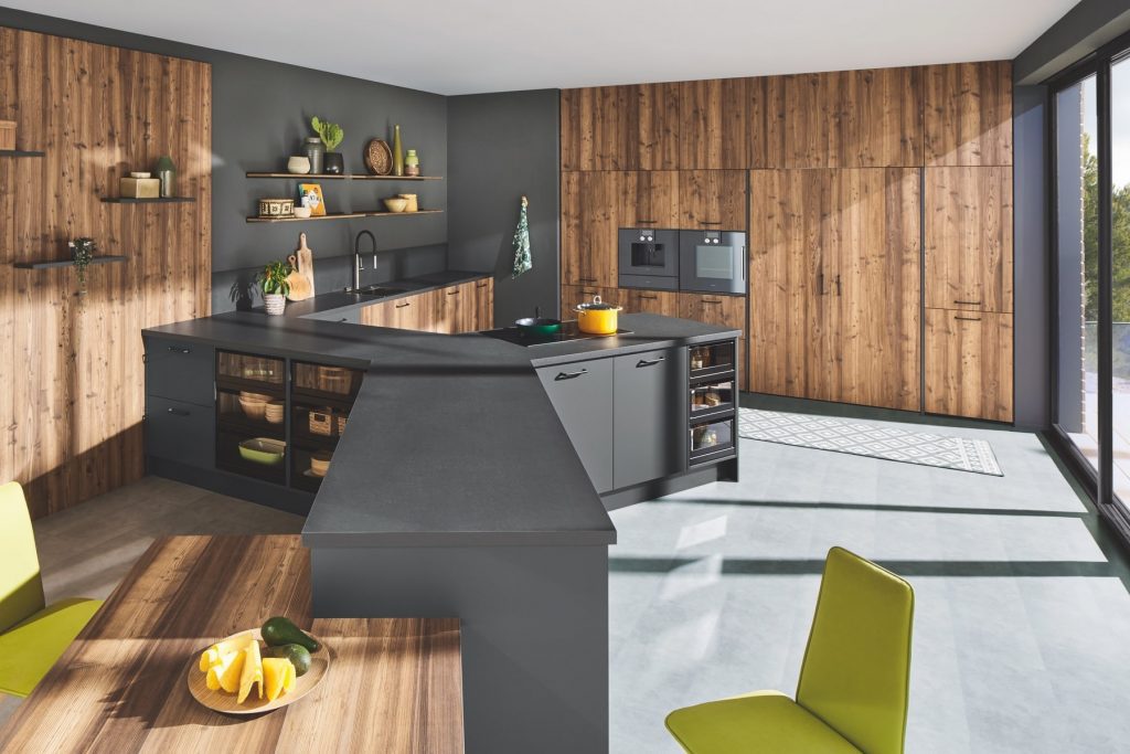 Ballerina Modern Wood Matt Kitchen | Colourhouse Interiors, Caterham