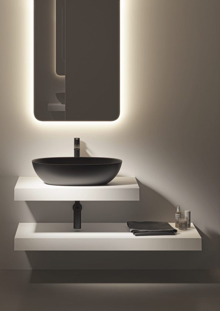 Adamsez Adcast Countertop Mila Black Basin Nigel Fryer 1 | Plumb Point, Plymouth