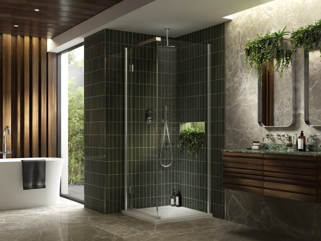 Kudos Pinnacle8 Hinged Corner | Plumb Point, Plymouth