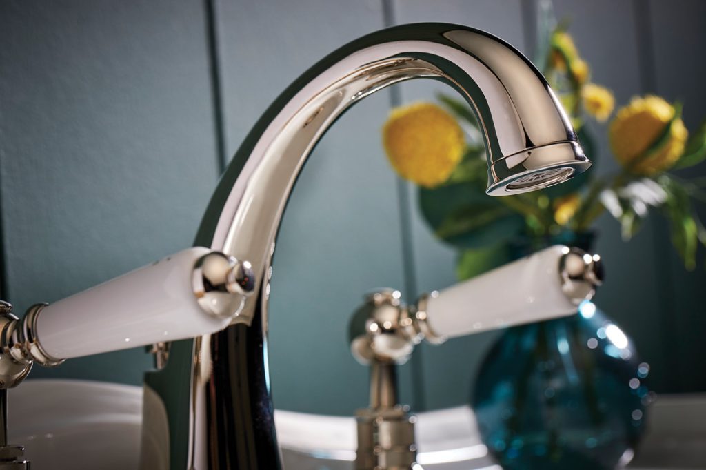 Marflow St James Basin Taps Bright Nickel | Plumb Point, Plymouth