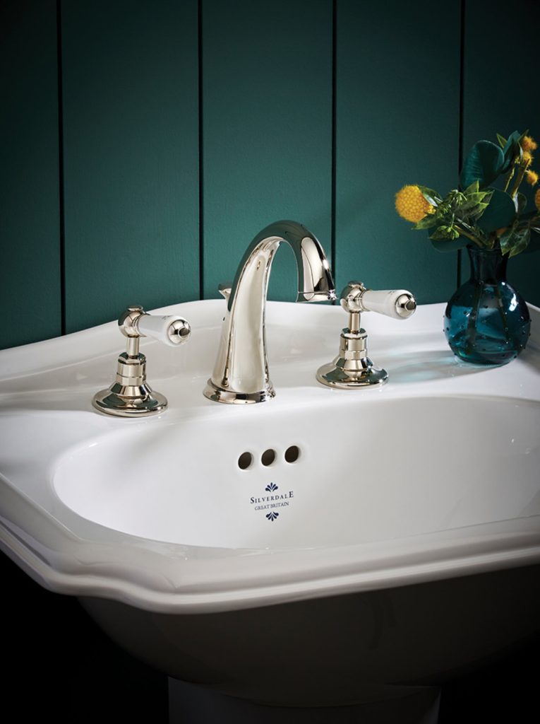 Marflow St James Bright Nickel Basin Tap | Plumb Point, Plymouth