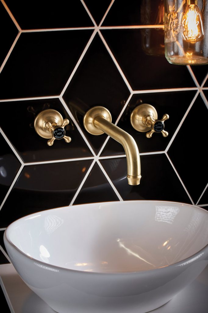 Marflow St James Unlac Brass Basin Taps | Plumb Point, Plymouth