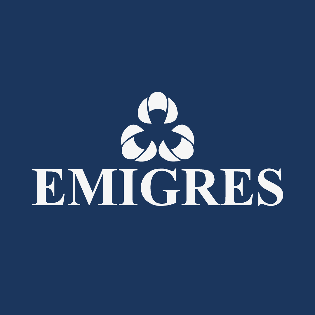 Emigres Logo | Alchester Tiles and Bathrooms, Bicester