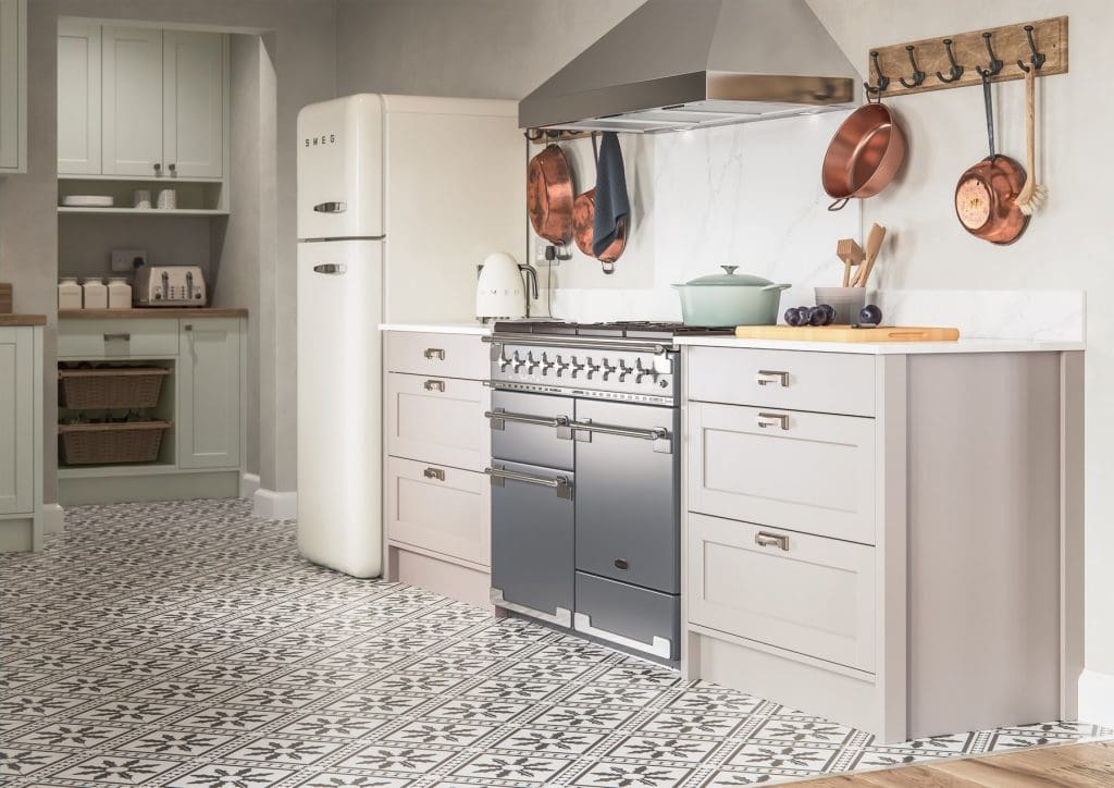 Dawson Porcelain And Cashmere Shaker Kitchen 1 | Atelier Kuchen, Wimbledon