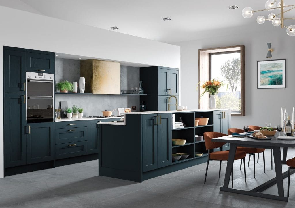 Wakefield Marine Shaker Kitchen | Atelier Kuchen, Wimbledon